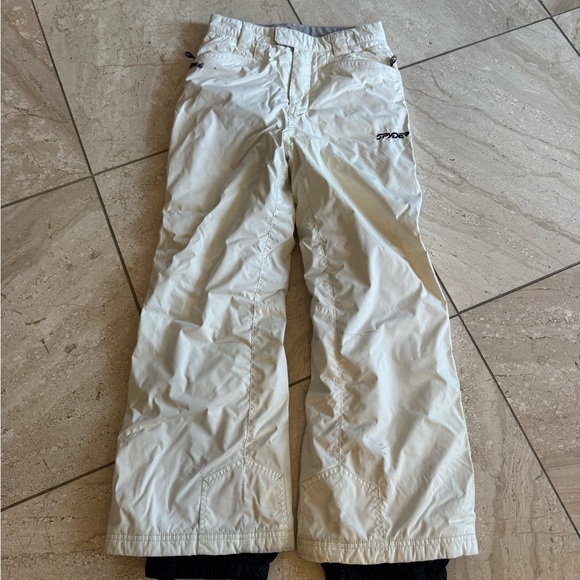 Kids Spyder snow Pants-youth size 12 measurements in photos, small wear mark - Picture 1 of 8